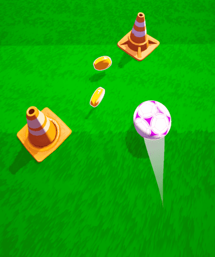 Footy Dash gameplay animation