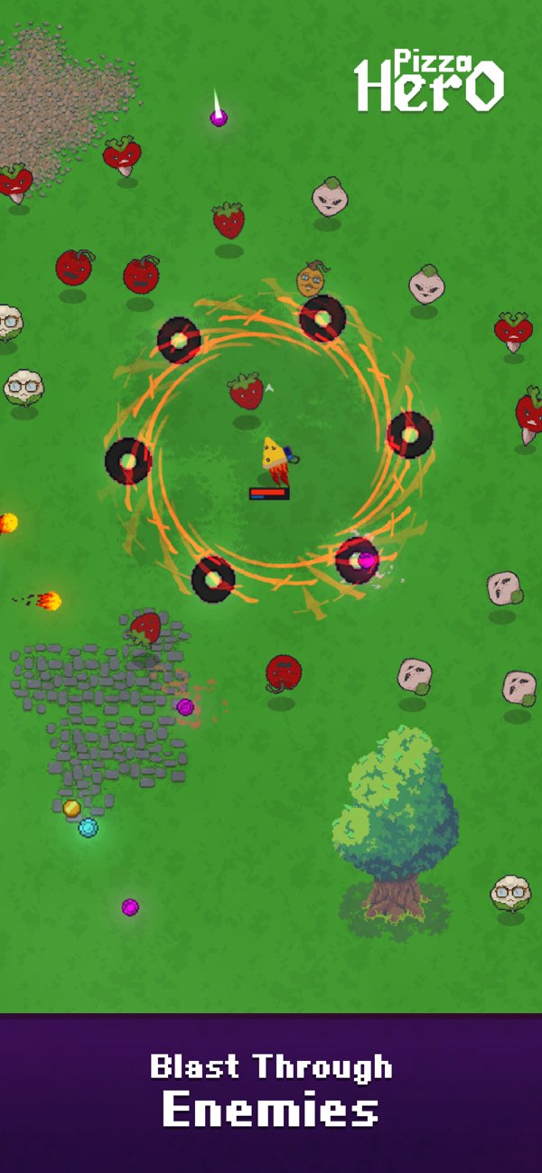Pizza Hero screenshot blast through enemies thumbnail